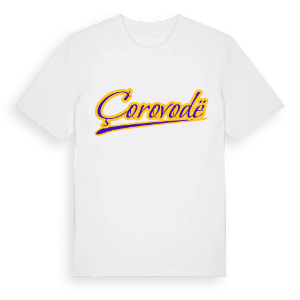 Çorovodë baseball t-shirt – ekologisk bomull t-shirt från Pinshirt