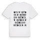Delvinë ordlek t-shirt