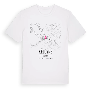 Këlcyrë karta t-shirt – ekologisk bomull t-shirt från Pinshirt