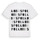 Konispol ordlek t-shirt