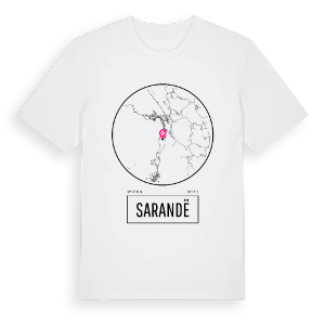 Sarandë t-shirt – ekologisk bomull t-shirt från Pinshirt