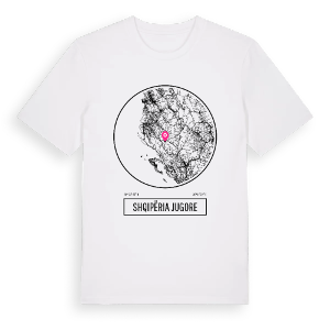 Shqipëria Jugore t-shirt – ekologisk bomull t-shirt från Pinshirt