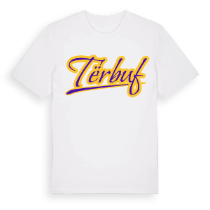 Tërbuf baseball t-shirt – ekologisk bomull t-shirt från Pinshirt