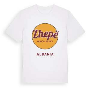 Zhepë cirkel t-shirt – ekologisk bomull t-shirt från Pinshirt