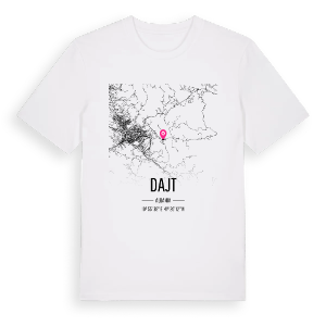 Dajt karta t-shirt – ekologisk bomull t-shirt från Pinshirt