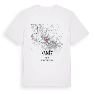 Kamëz karta t-shirt – ekologisk bomull t-shirt från Pinshirt