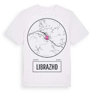Librazhd t-shirt – ekologisk bomull t-shirt från Pinshirt