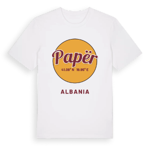 Papër cirkel t-shirt – ekologisk bomull t-shirt från Pinshirt