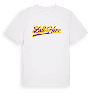 Zall-Herr baseball t-shirt – ekologisk bomull t-shirt från Pinshirt