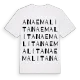 Ana e Malit ordlek t-shirt
