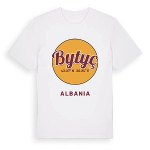 Bytyç cirkel t-shirt – ekologisk bomull t-shirt från Pinshirt