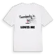 Någon i Durrës älskar mig t-shirt