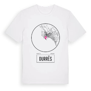 Durrës t-shirt – ekologisk bomull t-shirt från Pinshirt