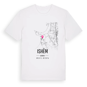 Ishëm karta t-shirt – ekologisk bomull t-shirt från Pinshirt