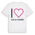 Jag älskar Kala e Dodës t-shirt stort tryck