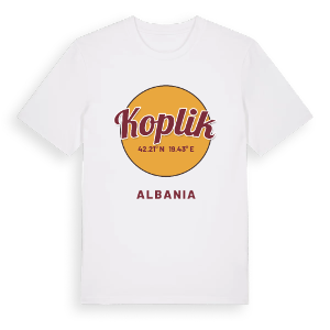 Koplik cirkel t-shirt – ekologisk bomull t-shirt från Pinshirt