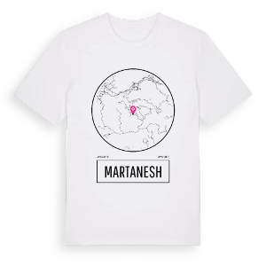 Martanesh t-shirt – ekologisk bomull t-shirt från Pinshirt