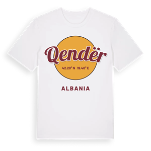 Qendër cirkel t-shirt – ekologisk bomull t-shirt från Pinshirt