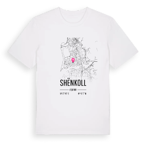 Shënkoll karta t-shirt – ekologisk bomull t-shirt från Pinshirt