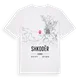 Shkodër karta t-shirt