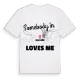 Någon i Shkodër älskar mig t-shirt