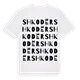 Shkodër ordlek t-shirt