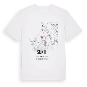 Sukth karta t-shirt – ekologisk bomull t-shirt från Pinshirt