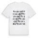 Thumanë ordlek t-shirt