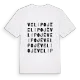 Velipojë ordlek t-shirt