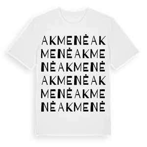 Akmenė ordlek t-shirt – ekologisk bomull t-shirt från Pinshirt