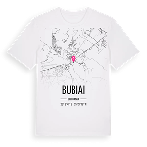 Bubiai karta t-shirt – ekologisk bomull t-shirt från Pinshirt
