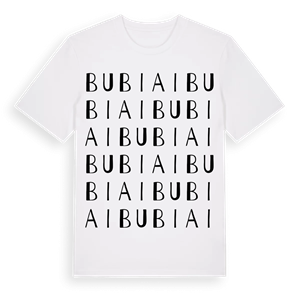 Bubiai ordlek t-shirt – ekologisk bomull t-shirt från Pinshirt