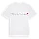 Bubių seniūnija hjärta t-shirt