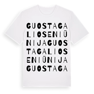 Guostagalio seniūnija ordlek t-shirt – ekologisk bomull t-shirt från Pinshirt
