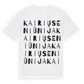 Kairių seniūnija ordlek t-shirt