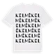 Kelmė ordlek t-shirt