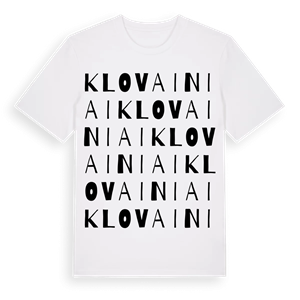 Klovainiai ordlek t-shirt – ekologisk bomull t-shirt från Pinshirt