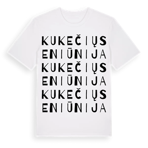 Kukečių seniūnija ordlek t-shirt – ekologisk bomull t-shirt från Pinshirt