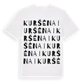 Kuršėnai ordlek t-shirt