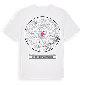 Kuršėnų kaimiškoji seniūnija t-shirt – ekologisk bomull t-shirt från Pinshirt