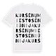 Kuršėnų miesto seniūnija ordlek t-shirt