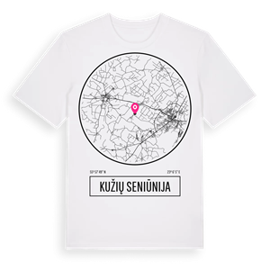 Kužių seniūnija t-shirt – ekologisk bomull t-shirt från Pinshirt