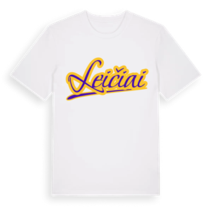 Leičiai baseball t-shirt – ekologisk bomull t-shirt från Pinshirt