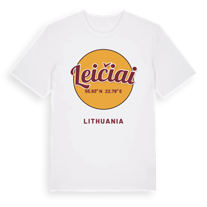 Leičiai cirkel t-shirt – ekologisk bomull t-shirt från Pinshirt