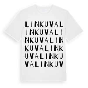 Linkuva ordlek t-shirt – ekologisk bomull t-shirt från Pinshirt
