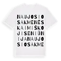 Naujosios Akmenės kaimiškoji seniūnija ordlek t-shirt