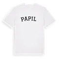 Papilė böjd t-shirt