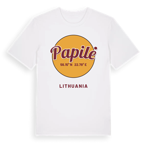 Papilė cirkel t-shirt – ekologisk bomull t-shirt från Pinshirt