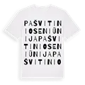 Pašvitinio seniūnija ordlek t-shirt