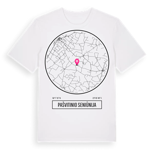 Pašvitinio seniūnija t-shirt – ekologisk bomull t-shirt från Pinshirt